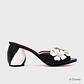 FLOWER PUMP NEGRO HUESO - Miniatura 3