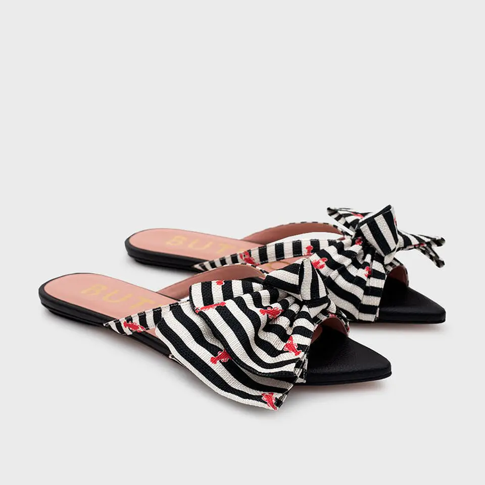 GRAZIA FLAT NEGRO 1
