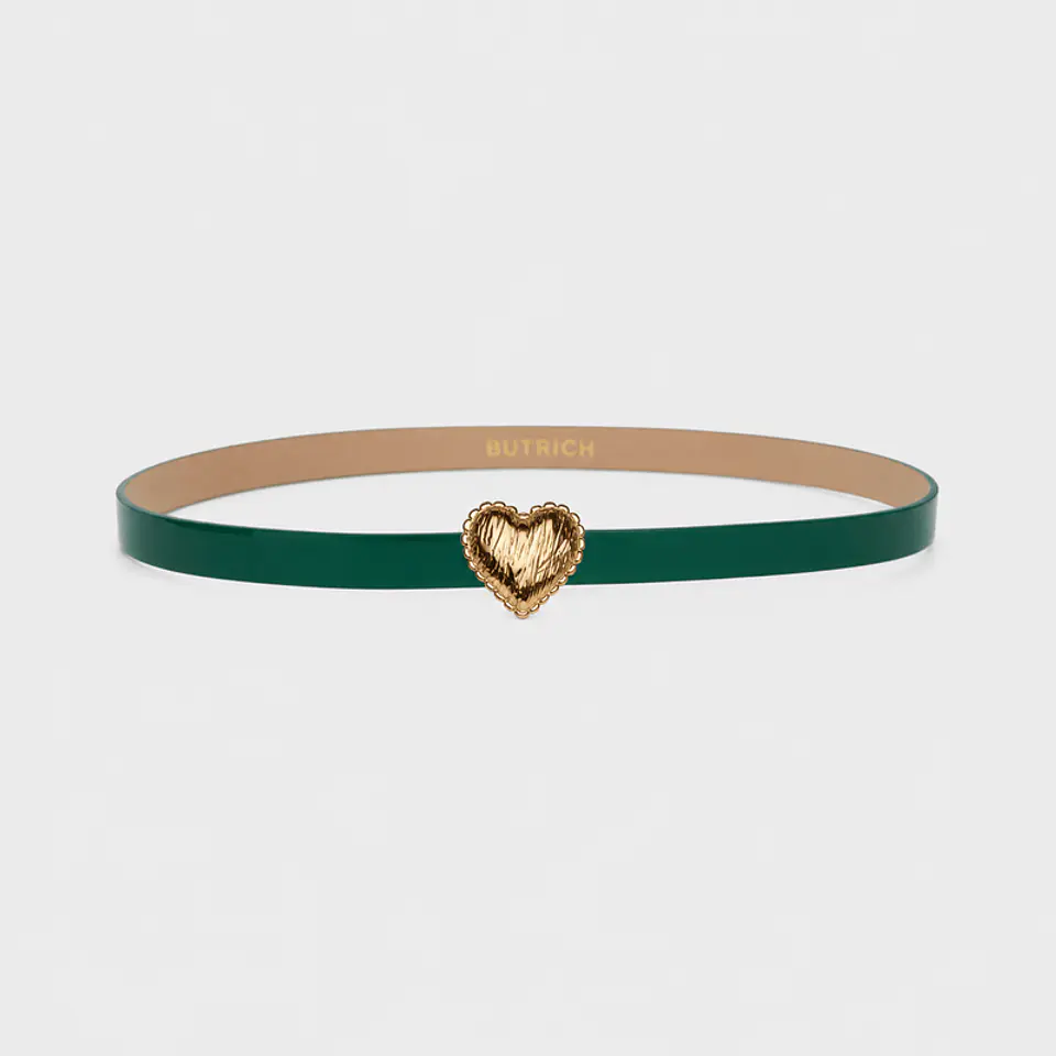 CORREA MINI CORAZON CATHERINE DORADO 1