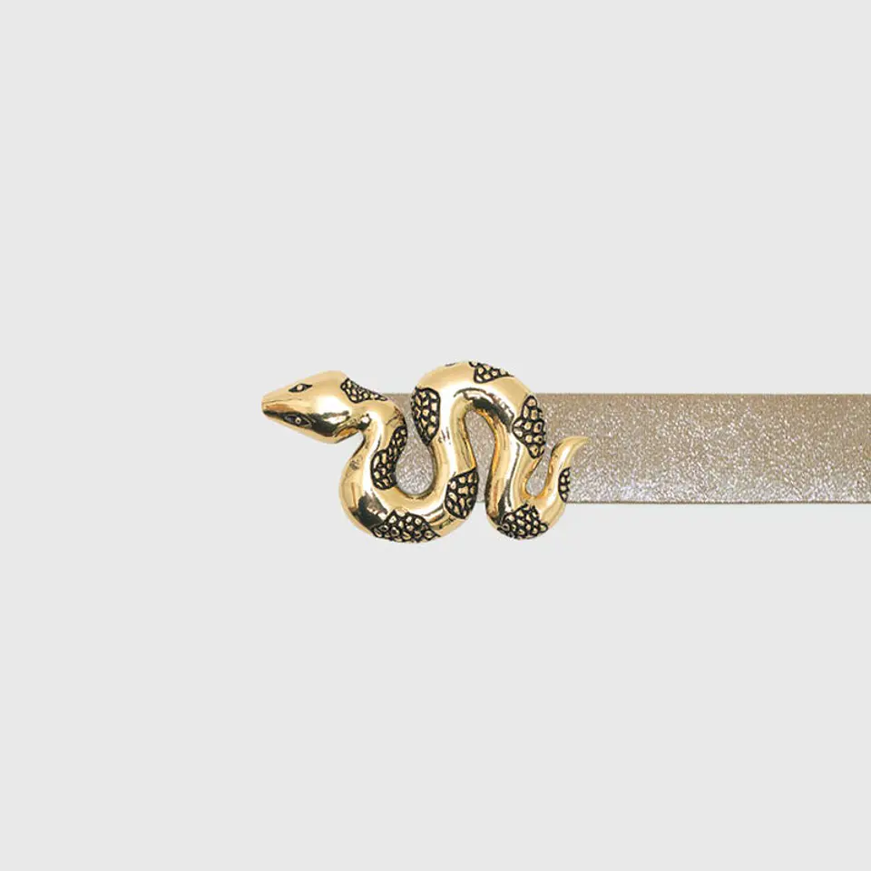 CORREA SERPIENTE DORADO 6