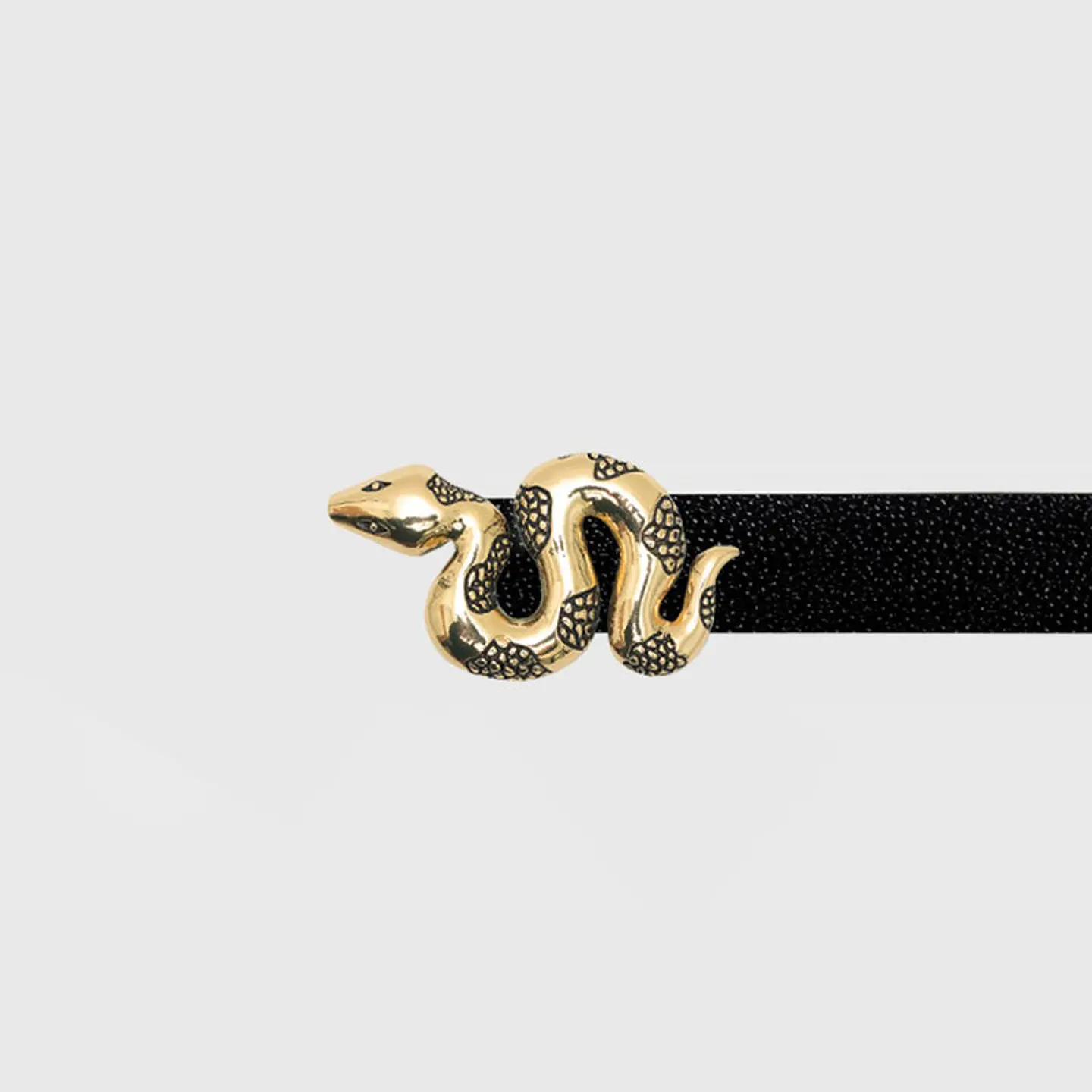 CORREA SERPIENTE DORADO 8