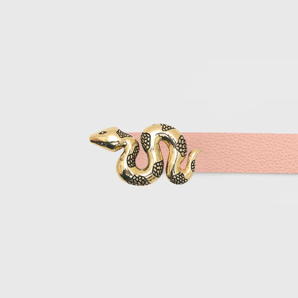 CORREA SERPIENTE DORADO 12