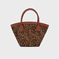 SASKIA TRAPEZE BAG LEOPARDO - Miniatura 1