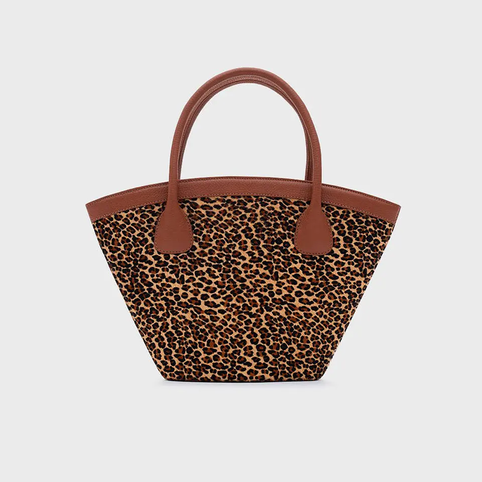 SASKIA TRAPEZE BAG LEOPARDO 1