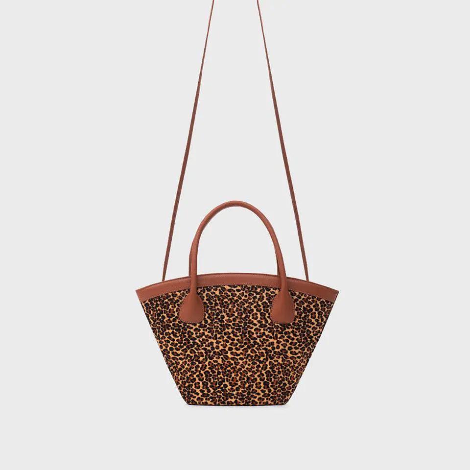 SASKIA TRAPEZE BAG LEOPARDO 2