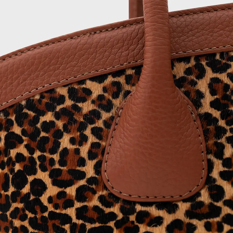 SASKIA TRAPEZE BAG LEOPARDO 3