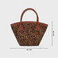 SASKIA TRAPEZE BAG LEOPARDO - Miniatura 4