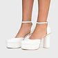 ELIAN PLATAFORMA BRIDE HUESO - Miniatura 2