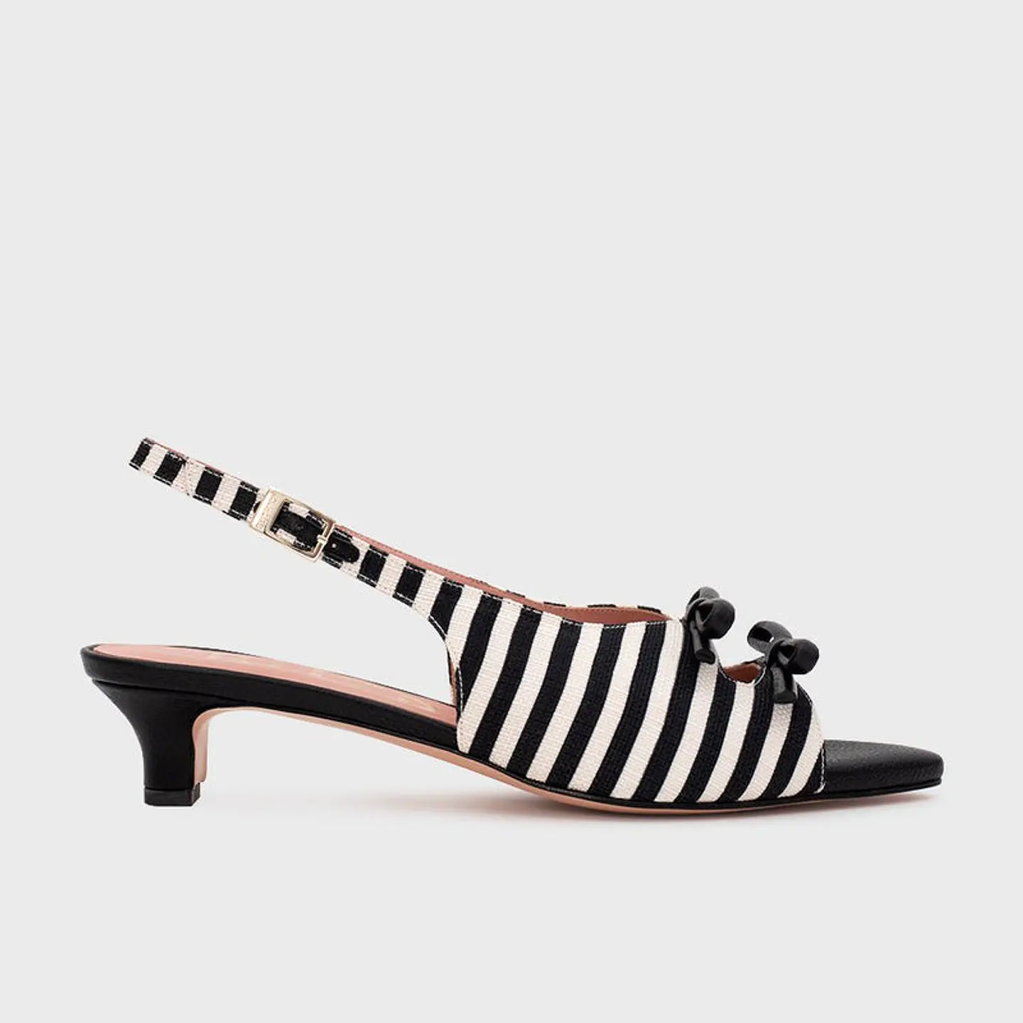 EUGENIA FLAT SLINGBACK NEGRO 1