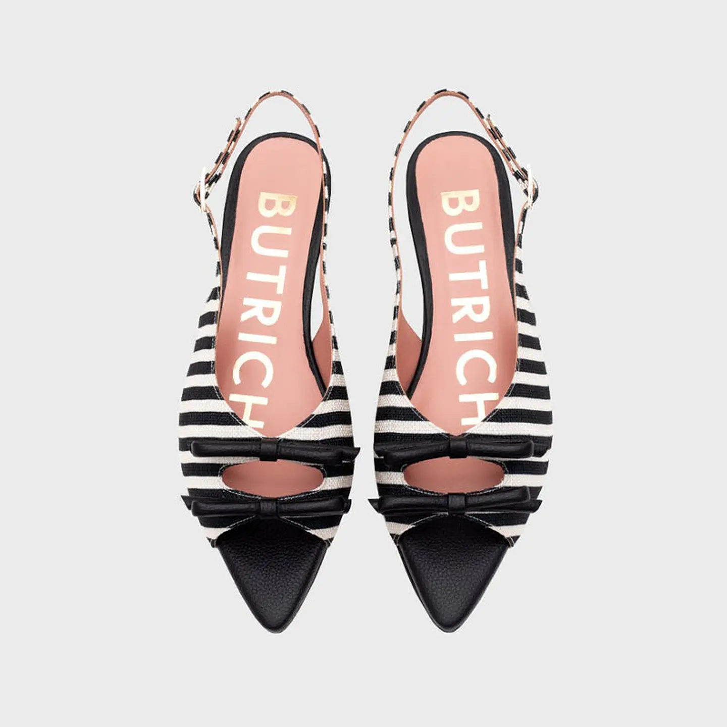 EUGENIA FLAT SLINGBACK NEGRO 3