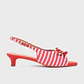EUGENIA FLAT SLINGBACK ROJO - Miniatura 1