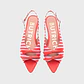 EUGENIA FLAT SLINGBACK ROJO - Miniatura 3
