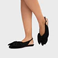 FEDERICA FLAT SLINGBACK NEGRO - Miniatura 2