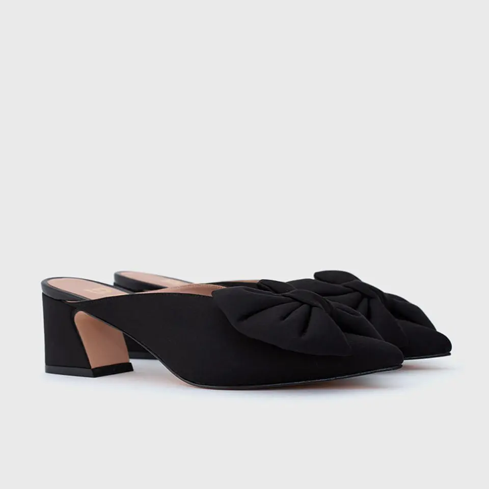 FEDERICA MULE MIDI NEGRO 3