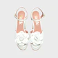 FERNANDA PLATAFORMA BRIDE HUESO - Miniatura 4