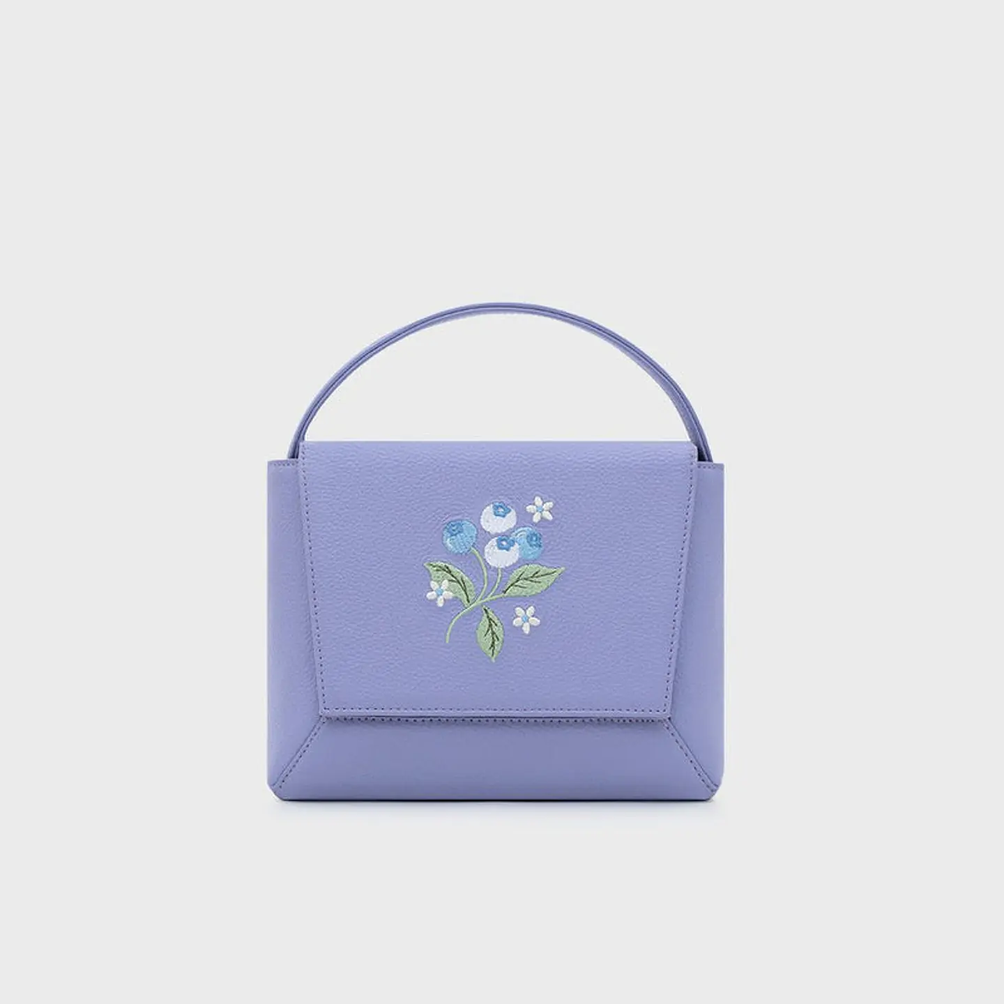 FLAP HANDBAG BLUEBERRY SUNDAE LAVANDA 1