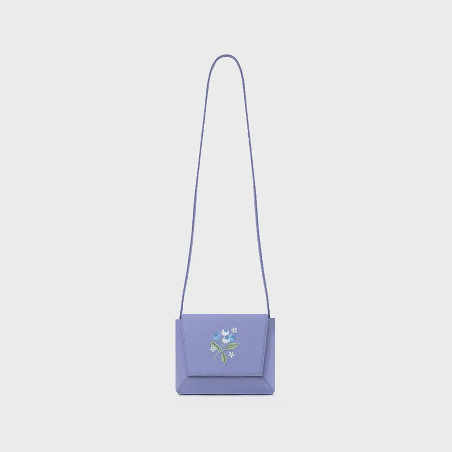 FLAP HANDBAG BLUEBERRY SUNDAE LAVANDA 3
