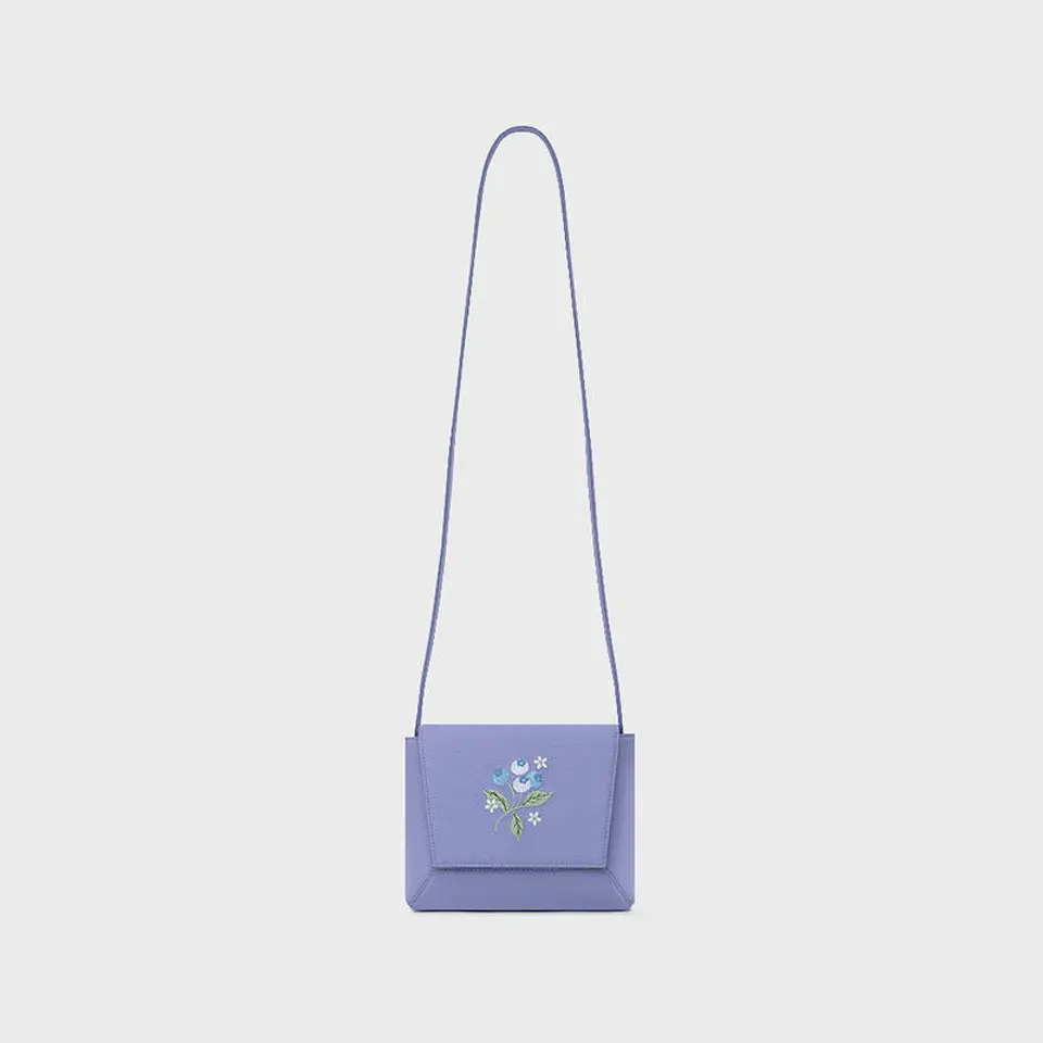 FLAP HANDBAG BLUEBERRY SUNDAE LAVANDA 3