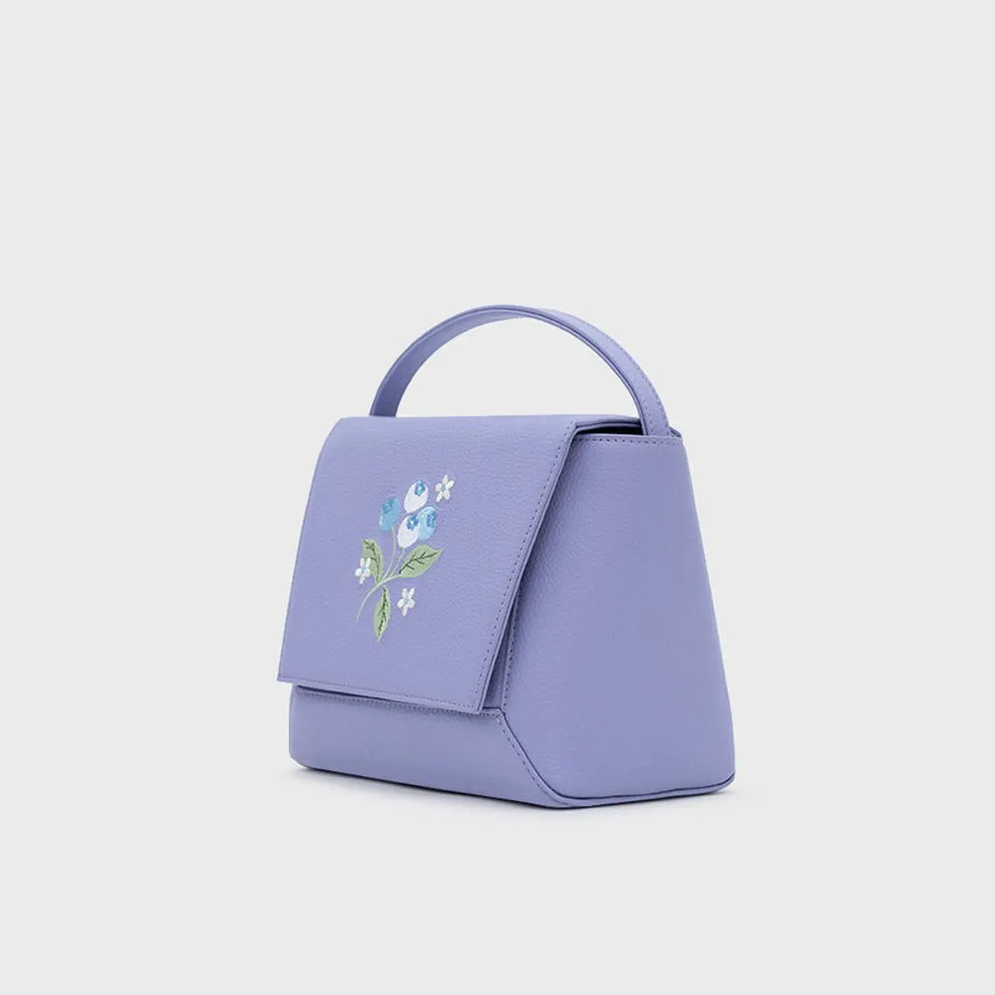 FLAP HANDBAG BLUEBERRY SUNDAE LAVANDA 5