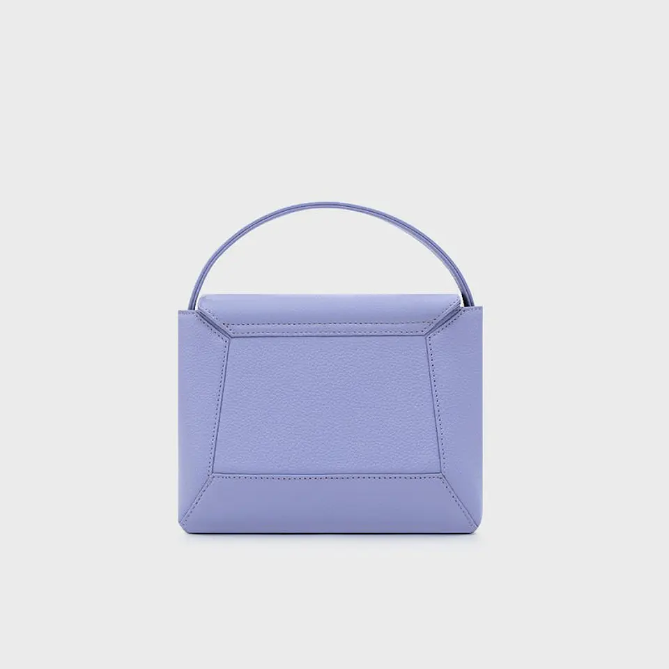FLAP HANDBAG BLUEBERRY SUNDAE LAVANDA 6