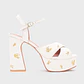 FLAVIA PLATAFORMA HUESO - Miniatura 1