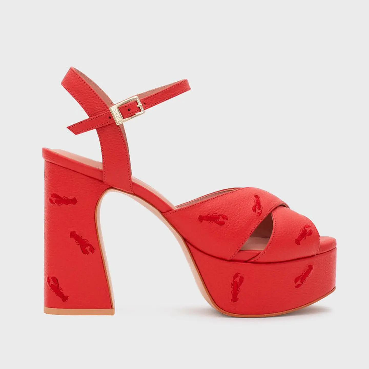 FLAVIA PLATAFORMA ROJO 1