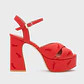 FLAVIA PLATAFORMA ROJO - Miniatura 1