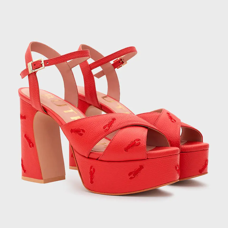 FLAVIA PLATAFORMA ROJO 3