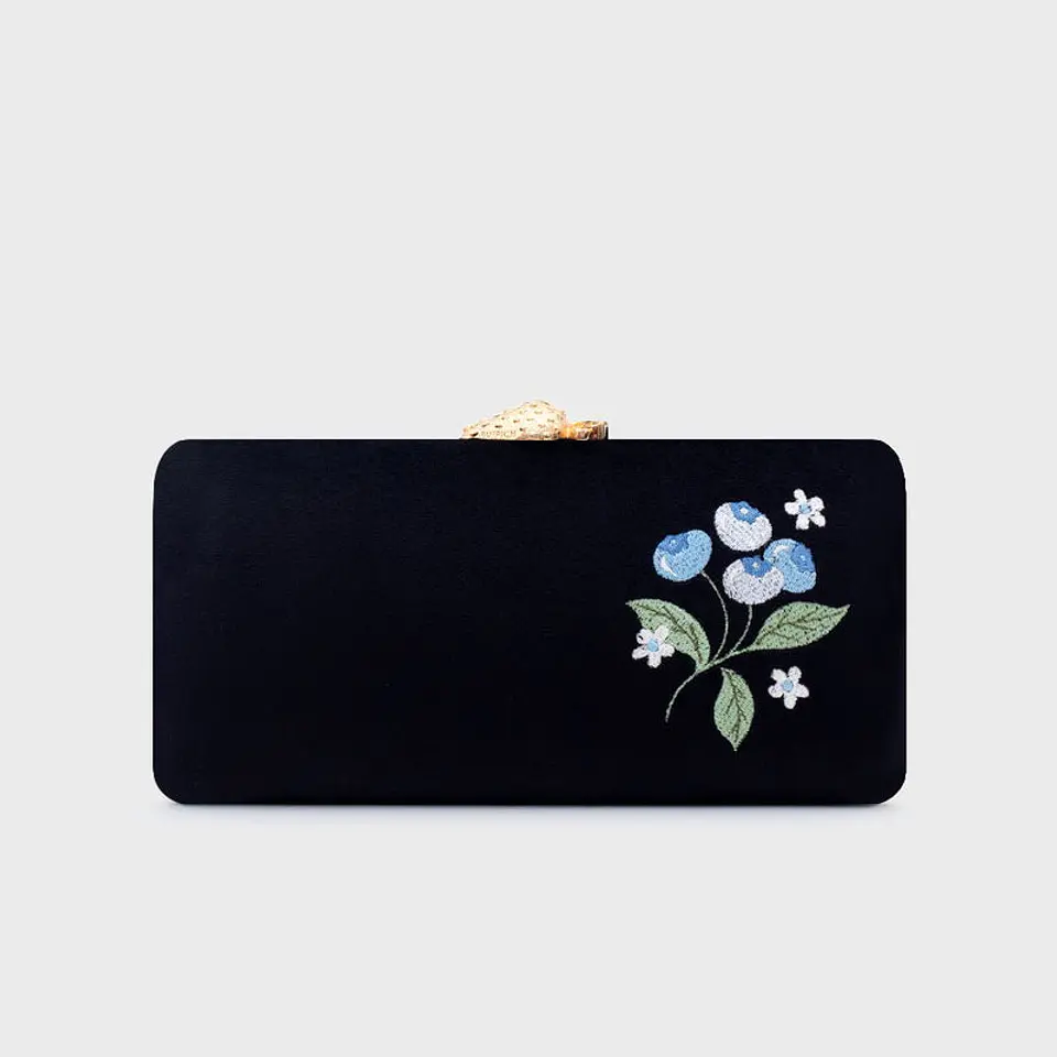 CLUTCH BLUEBERRY SUNDAE NEGRO 1