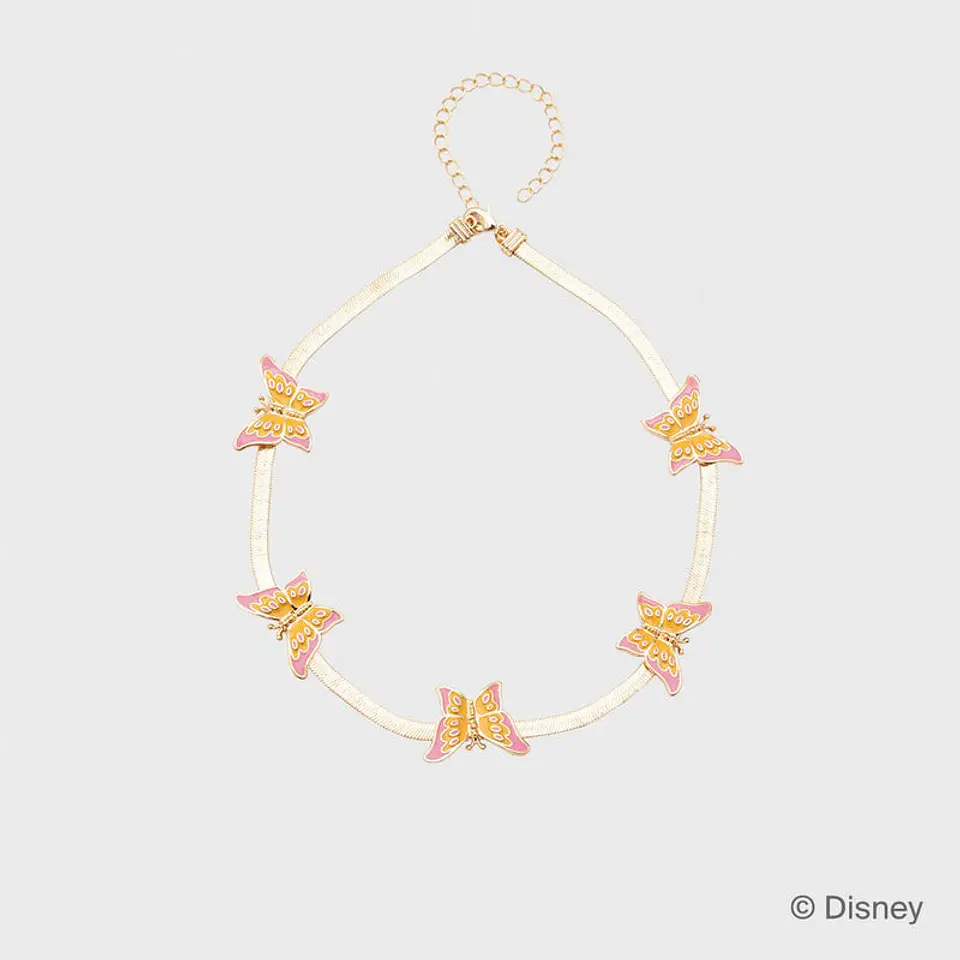 COLLAR BUTTERFLIES MAXI AMARILLO 1