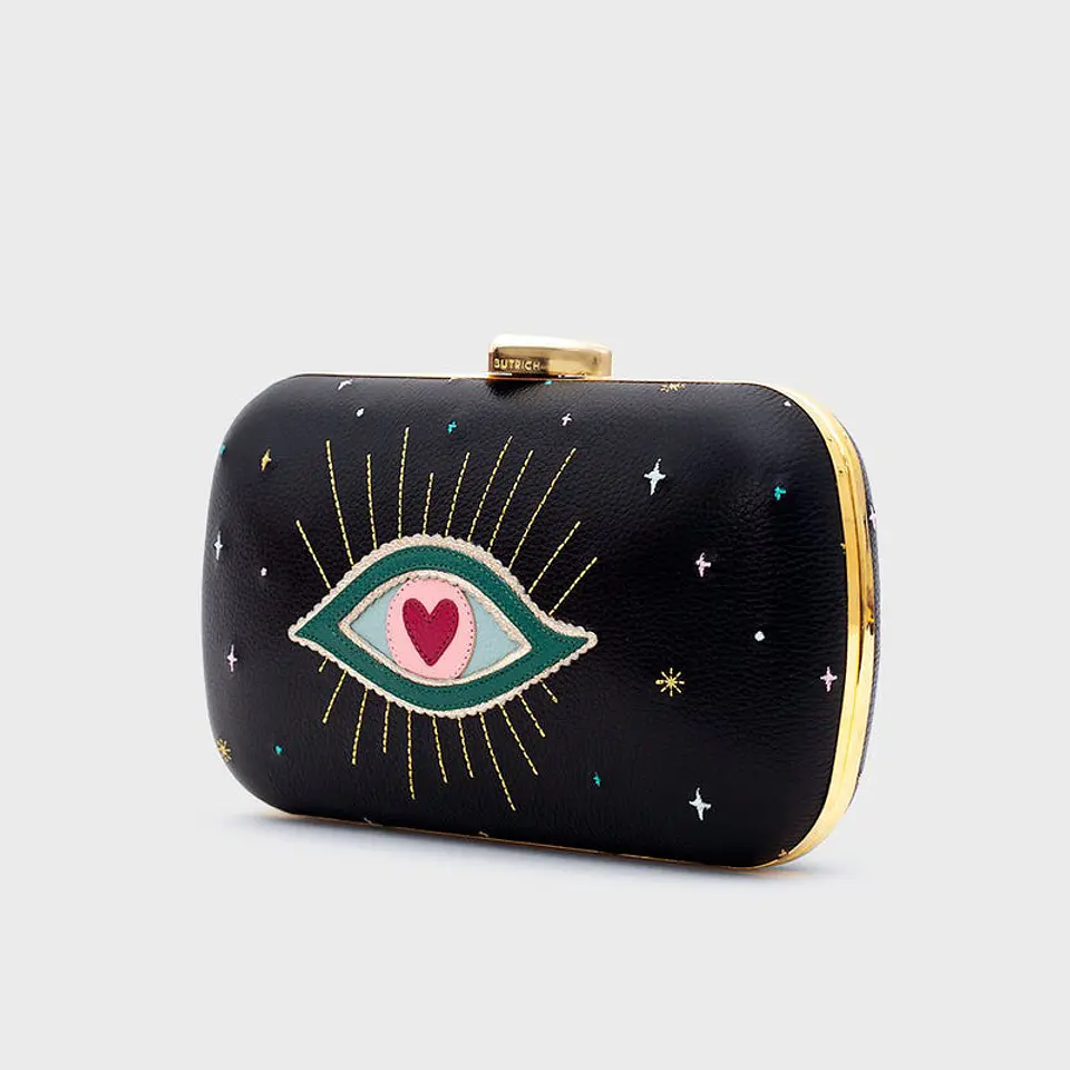 CLUTCH PILLBOX SHAZAM NEGRO 5
