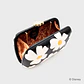 CLUTCH WILDWOOD HEART FLOWERS NEGRO HUESO - Miniatura 2