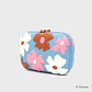 CLUTCH WILDWOOD HEART FLOWERS CELESTE - Miniatura 4