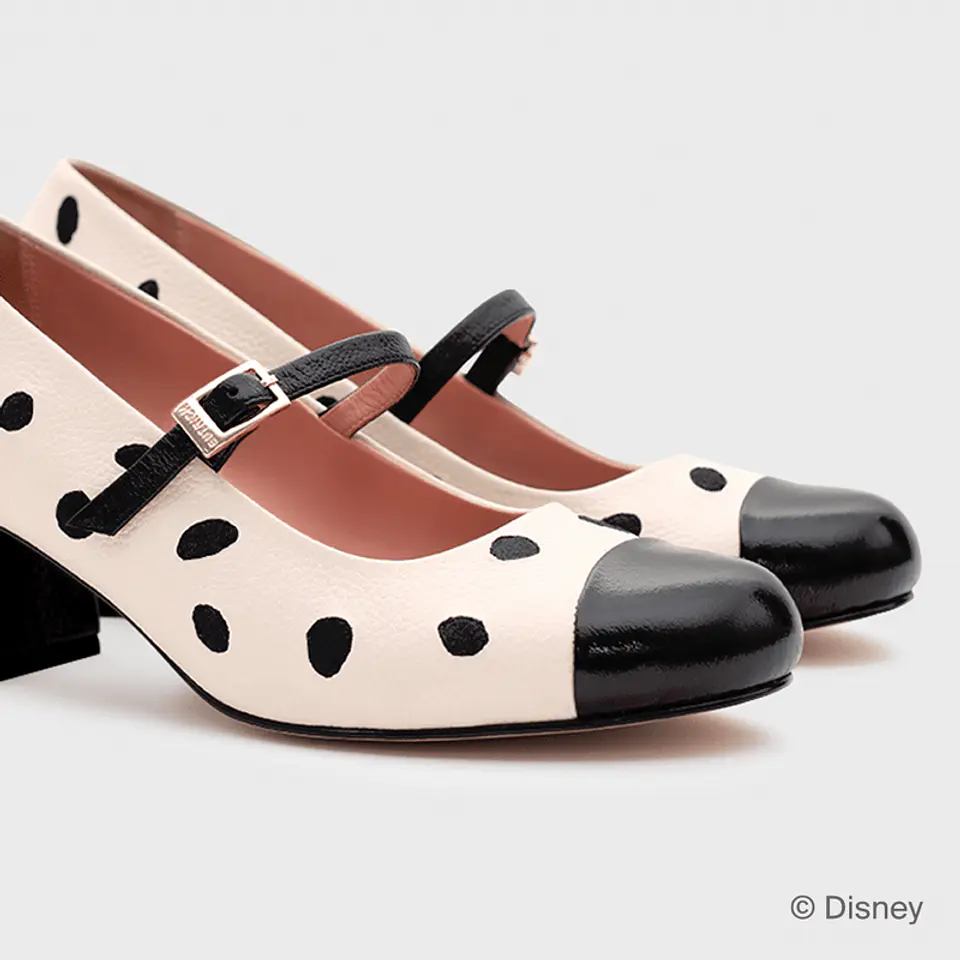 101 DALMATIANS MIDI HUESO NEGRO 3
