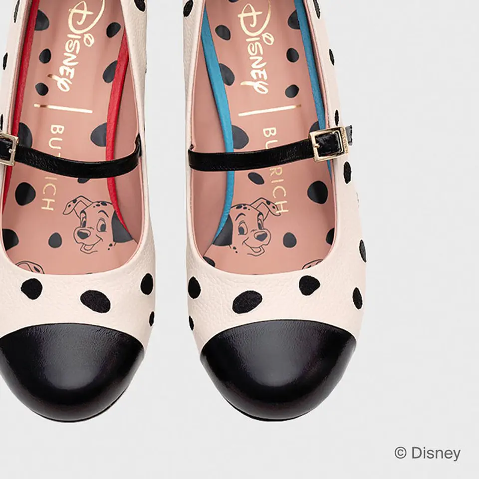 101 DALMATIANS MIDI HUESO NEGRO 5