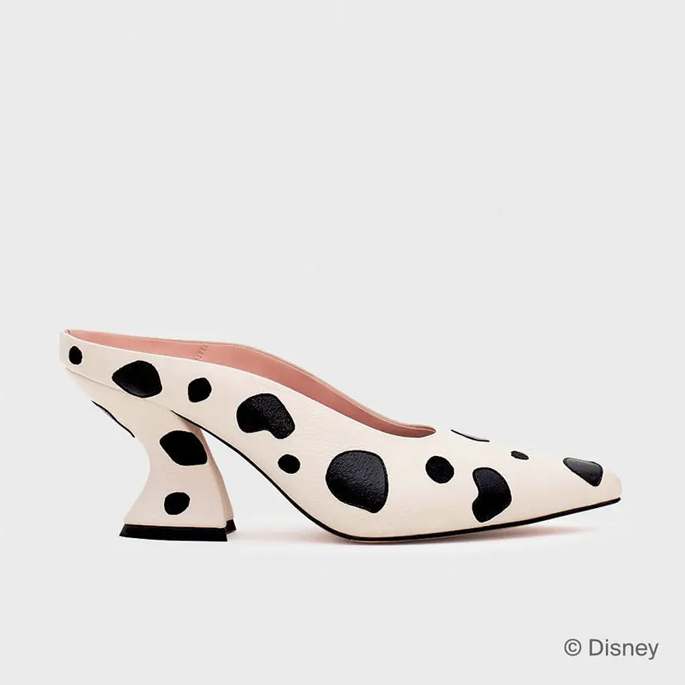 101 DALMATIANS MULE PUMP HUESO NEGRO 1