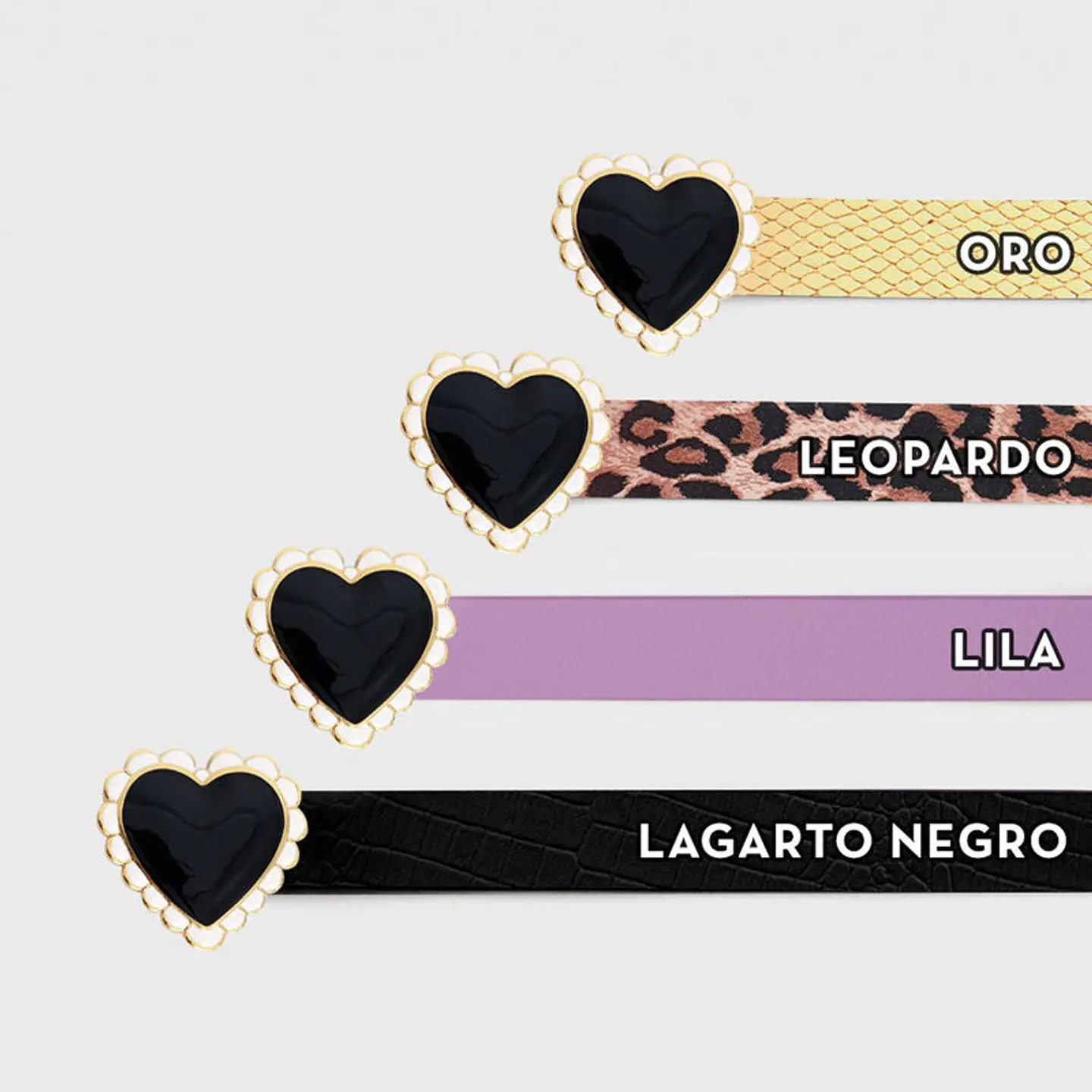 CORREA AMIRA HUESO NEGRO 7