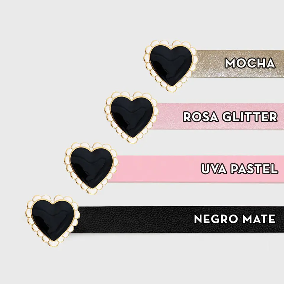 CORREA AMIRA HUESO NEGRO 11