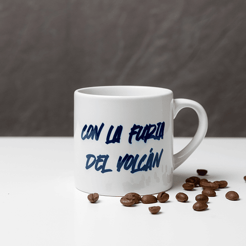Taza Con la Furia del Volcán