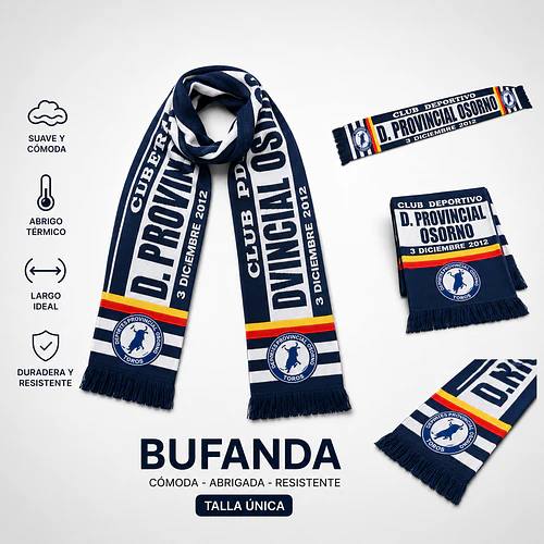 Bufanda Deportes Provincial Osorno 2