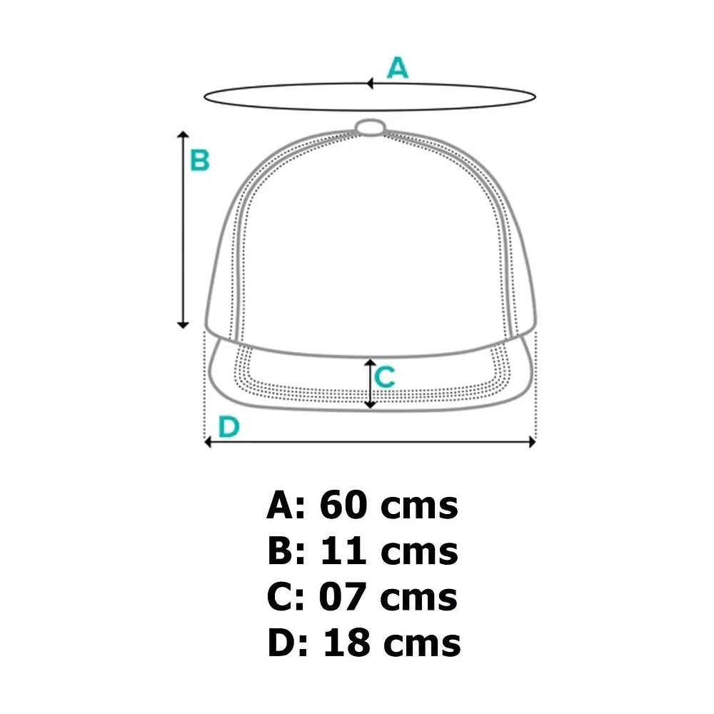 Snapback Gorro Jockey Urbano Visera Plana Ajustable