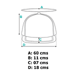 Snapback Gorro Jockey Urbano Visera Plana Ajustable