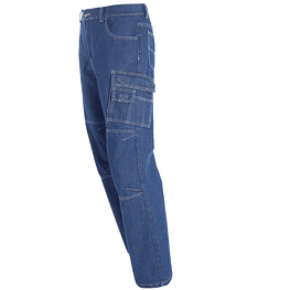 Jeans Cargo Multibolsillos Hombre - Ropa De Trabajo