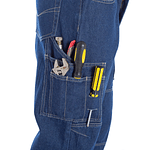 Jeans Cargo Multibolsillos Hombre - Ropa De Trabajo