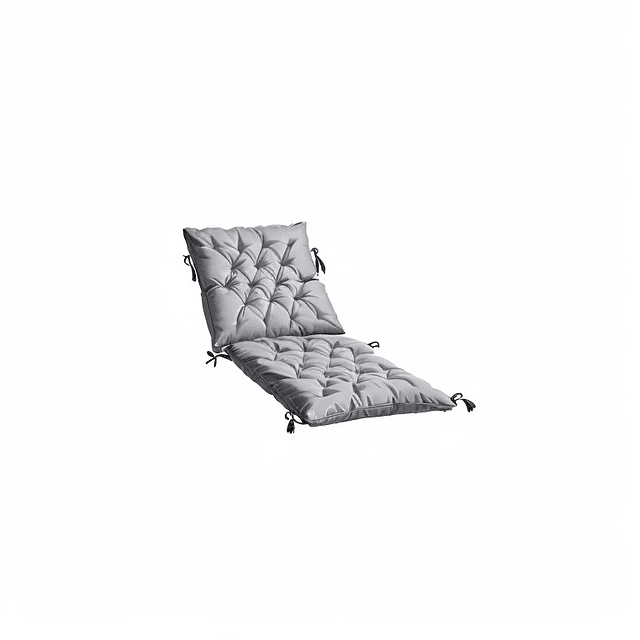 BED CHAIR GRAY CUSHIONS
