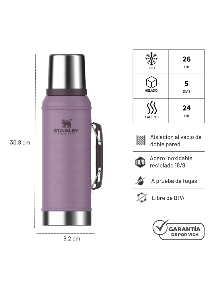 TERMO CLASSIC 946 ML LILAC 3