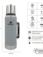 TERMO CLASSIC 946 ML HAMMERTONE SILVER - Miniatura 4