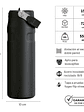 AEROLIGHT FLIP STRAW 710 ML BLACK - Miniatura 4