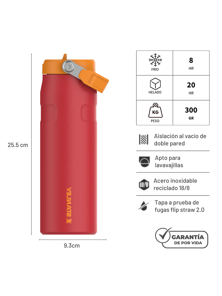 AEROLIGHT FLIP STRAW CHILI 710 ML 4