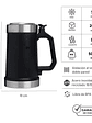 BEER STEIN CON TAPA Y ABRIDOR 710 ML NEGRO - Miniatura 3